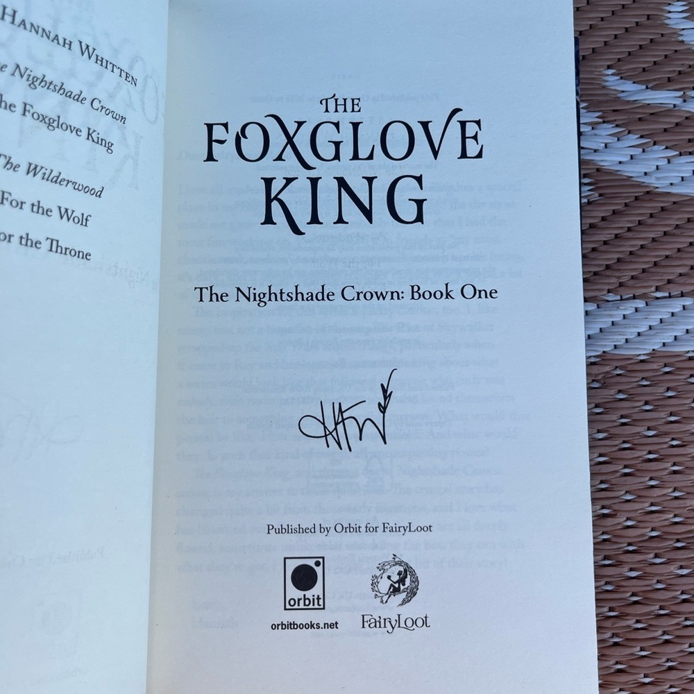 The Foxglove King fairyloot - Picture 8 of 8